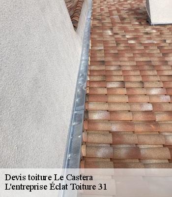 Devis toiture  le-castera-31530 L'entreprise Éclat Toiture 31