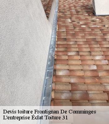 Devis toiture  frontignan-de-comminges-31510 L'entreprise Éclat Toiture 31