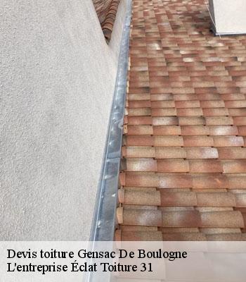 Devis toiture  gensac-de-boulogne-31350 L'entreprise Éclat Toiture 31
