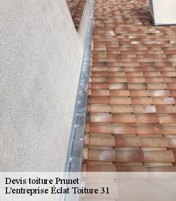 Devis toiture  prunet-31460 L'entreprise Éclat Toiture 31