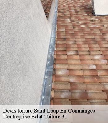 Devis toiture  saint-loup-en-comminges-31350 L'entreprise Éclat Toiture 31