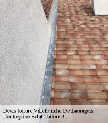 Devis toiture  villefranche-de-lauragais-31290 L'entreprise Éclat Toiture 31