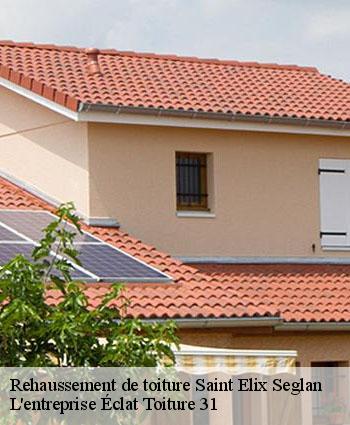 Rehaussement de toiture  saint-elix-seglan-31420 L'entreprise Éclat Toiture 31