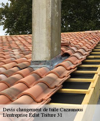 Devis changement de tuile  cazaunous-31160 L'entreprise Éclat Toiture 31