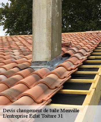 Devis changement de tuile  menville-31530 L'entreprise Éclat Toiture 31
