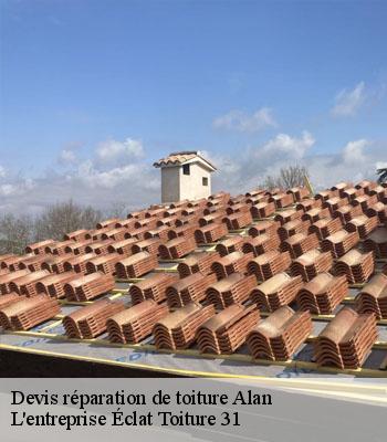 Devis réparation de toiture  alan-31420 L'entreprise Éclat Toiture 31