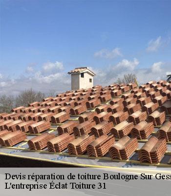 Devis réparation de toiture  boulogne-sur-gesse-31350 L'entreprise Éclat Toiture 31