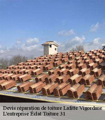 Devis réparation de toiture  lafitte-vigordane-31390 L'entreprise Éclat Toiture 31