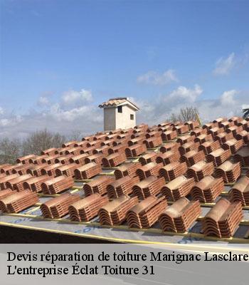 Devis réparation de toiture  marignac-lasclares-31430 L'entreprise Éclat Toiture 31