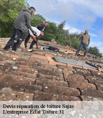Devis réparation de toiture  sajas-31370 L'entreprise Éclat Toiture 31