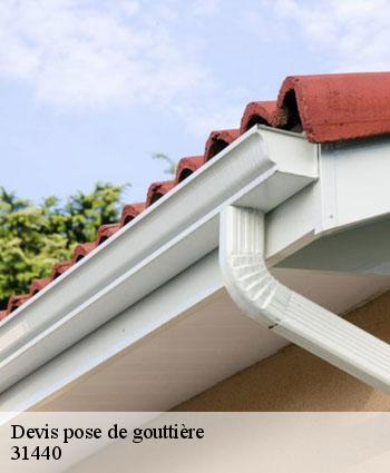 Devis pose de gouttière  saint-beat-31440 L'entreprise Éclat Toiture 31
