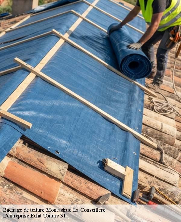 Bachage de toiture  montastruc-la-conseillere-31380 L'entreprise Éclat Toiture 31